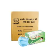 Khẩu Trang Y Tế 4 Lớp Tân Trí Đức Xanh